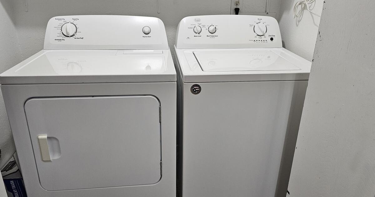 Roper Washer And Dryer set 350 for 350 in Irving, TX For Sale