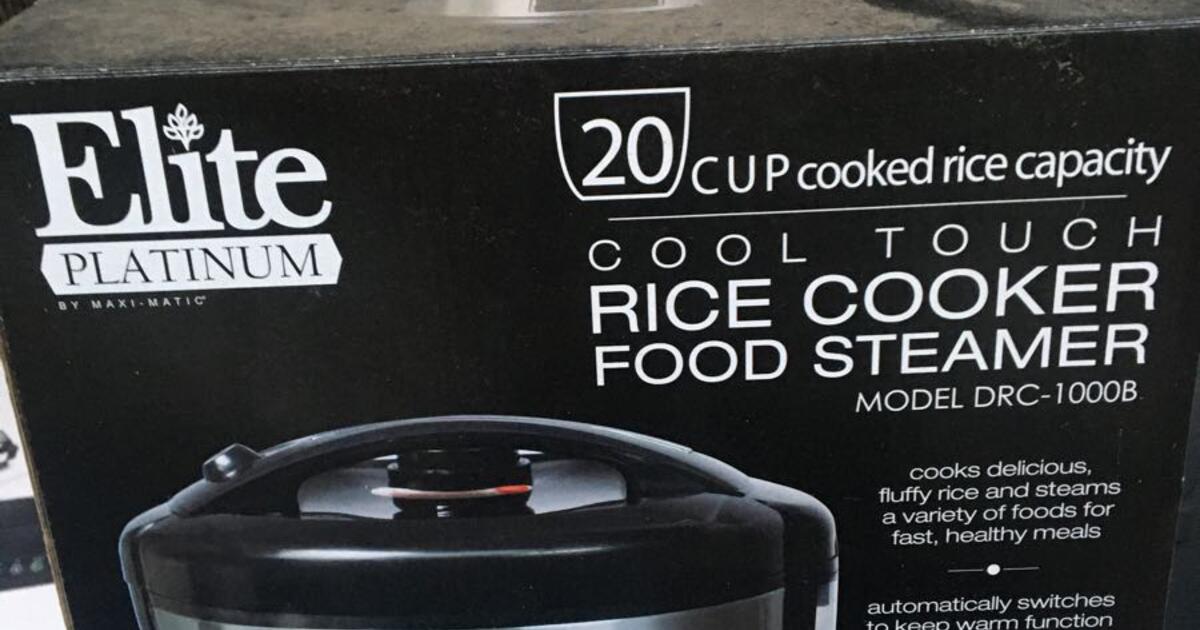 Elite Platinum 20-cup Rice Cooker 