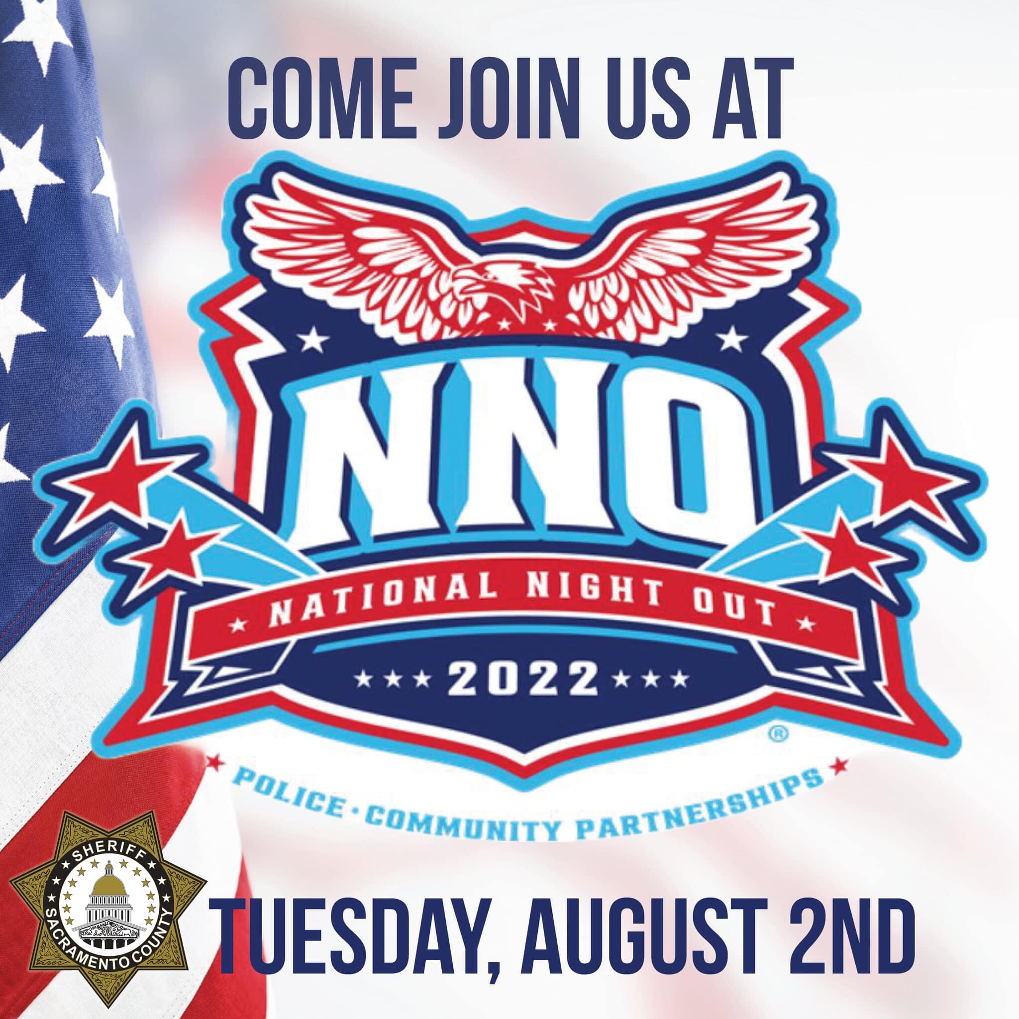 National Night Out! (Sacramento County Sheriff's Office) — Nextdoor