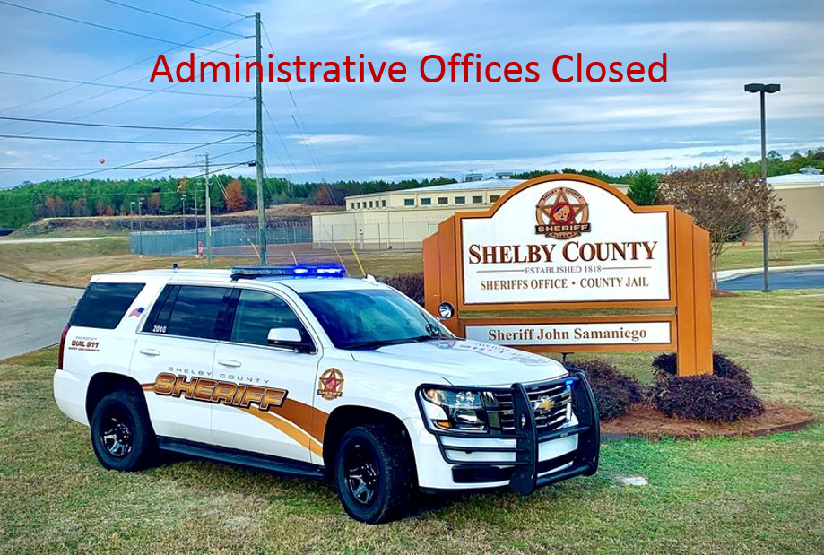 The Shelby County Sheriff's Office Administrative Offices will be