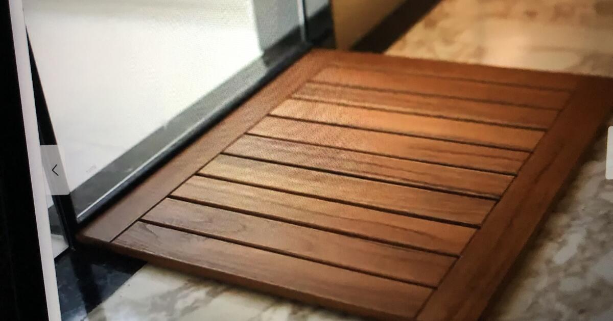 Seville Bamboo Bath Mat for $70 in Spring, TX | For Sale & Free — Nextdoor