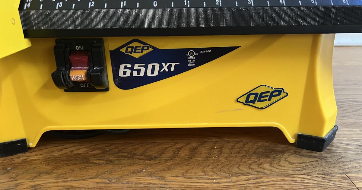 QEP 650XT Tile Cutter Wet Saw for 150 in Lawrenceville, GA For Sale