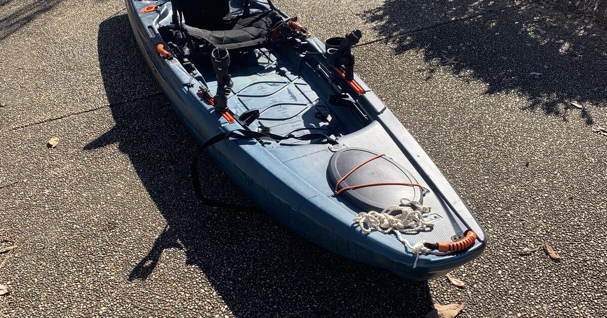 Lifetime Teton Pro 116 Angler Kayak- Lightning Fushion for $370 in ...