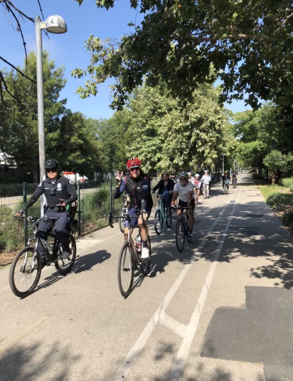 VAN NUYS AREA BIKE RIDE WITH A COP July 10th, 2021 (Los Angeles