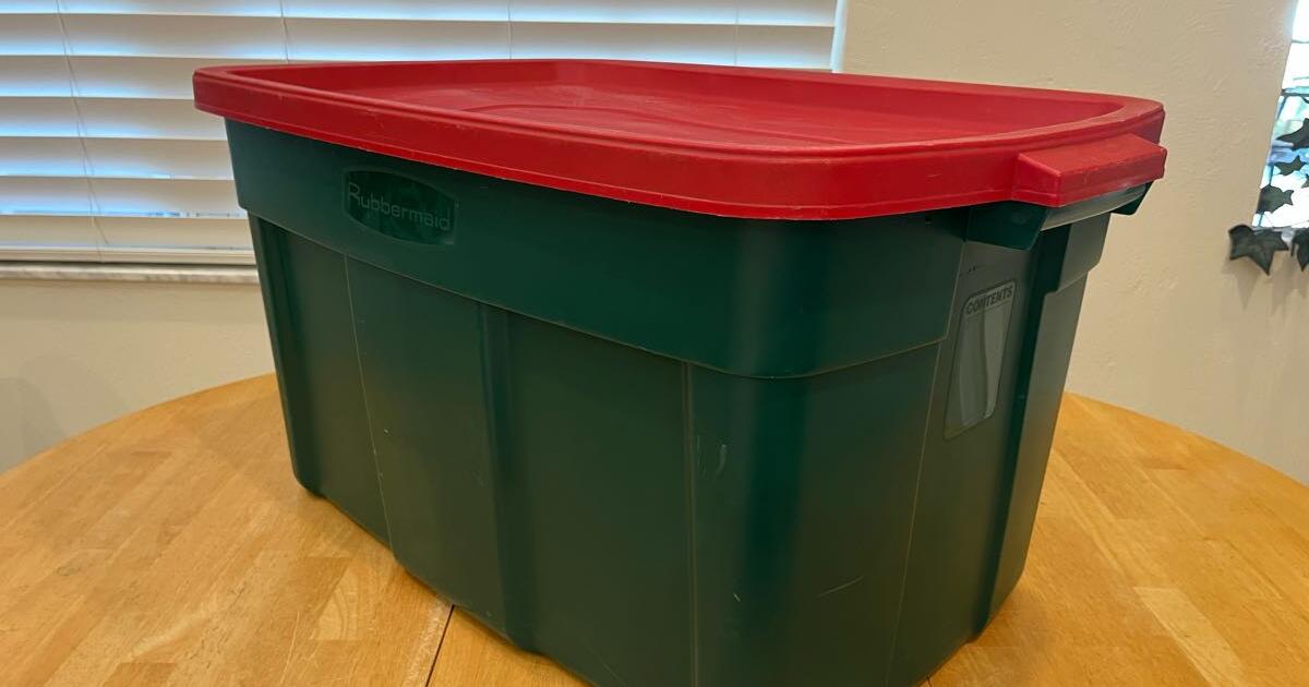Extra Large Storage Tote With Wheels