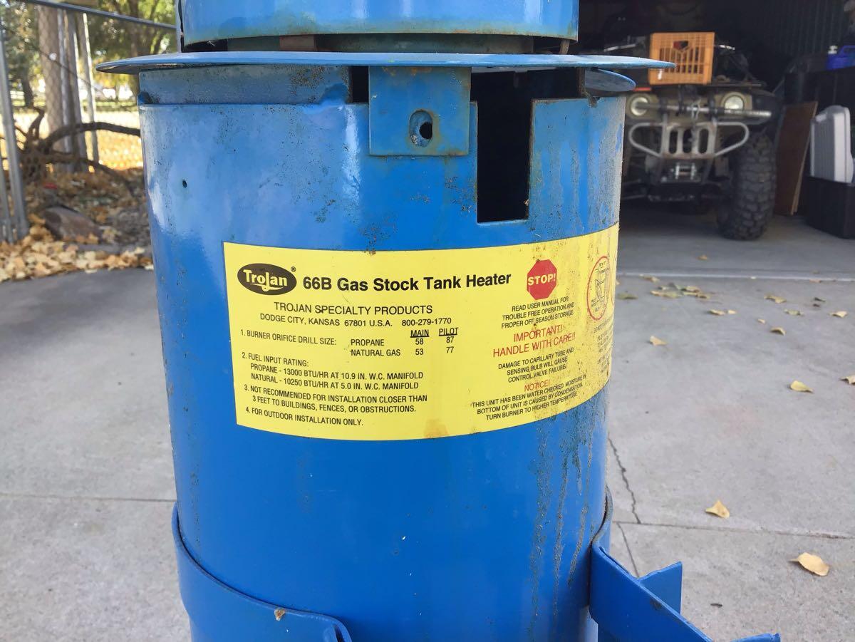 Stock Tank Heater , Propane-$650 At Murdocks, Used Two Winters, Works  Great. For $200 In Stevensville, MT | For Sale u0026 Free — Nextdoor