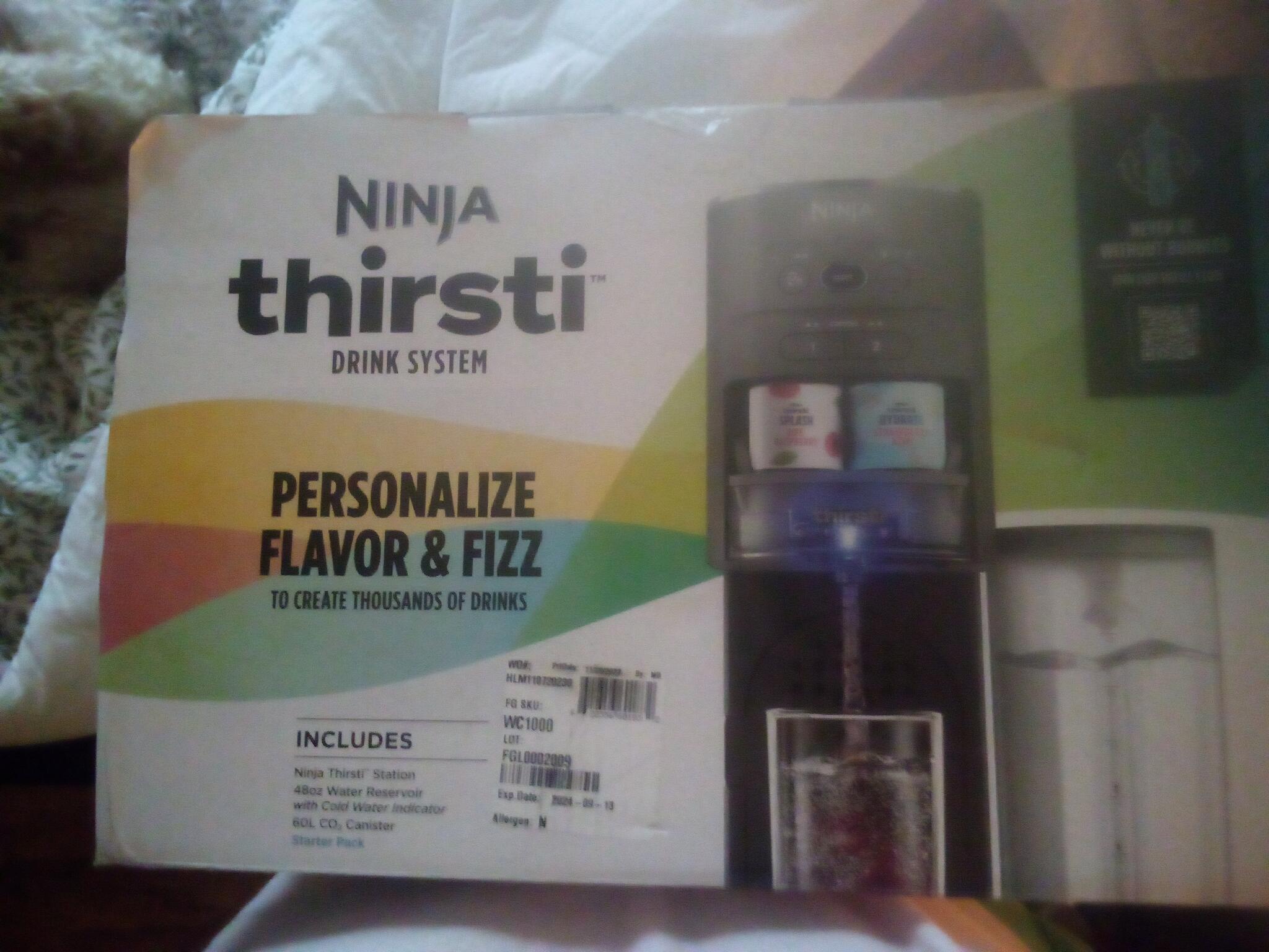 Ninja Thirsti Removable Water Reservoir, 48oz 