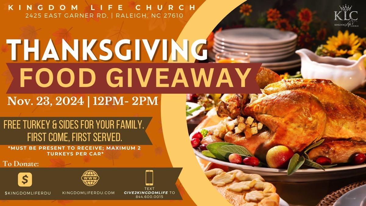 Thanksgiving Giveaway