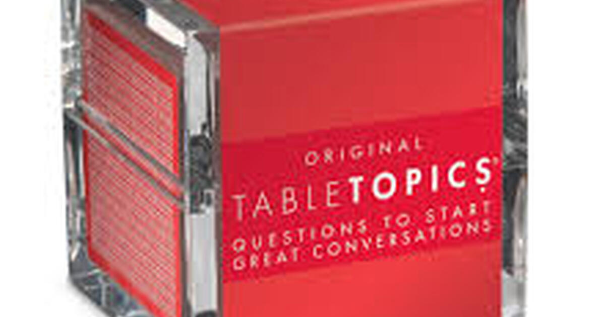For Sale ORIGINAL TABLE TOPICS CARDS for 10 in Whiting, NJ For