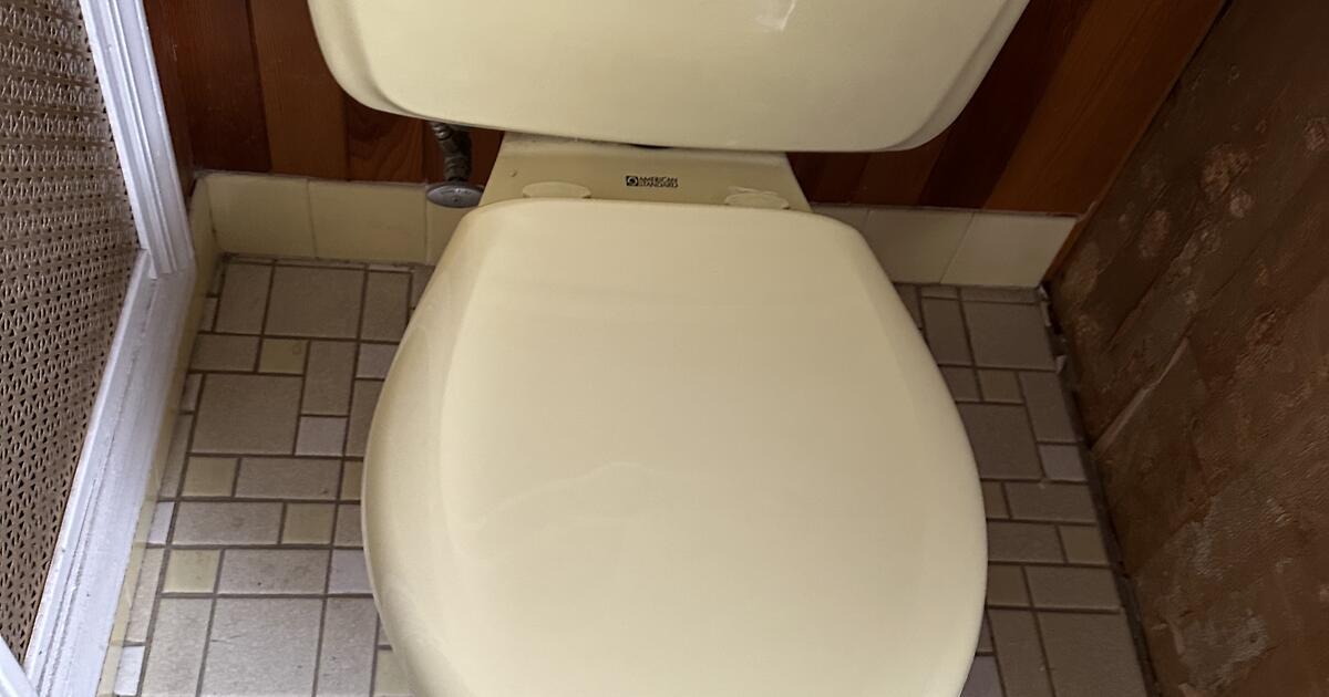 Yellow tub and toilet for 350 in Caldwell, NJ Finds — Nextdoor