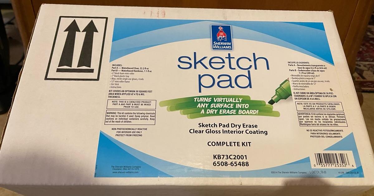 SherwinWilliams sketch pad dry erase coating for 10 in Smyrna, GA