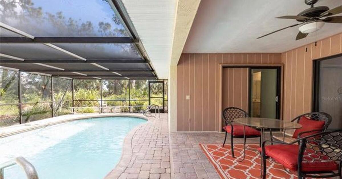 Englewood Isles pool home available 8/1 for 515000 in Englewood, FL