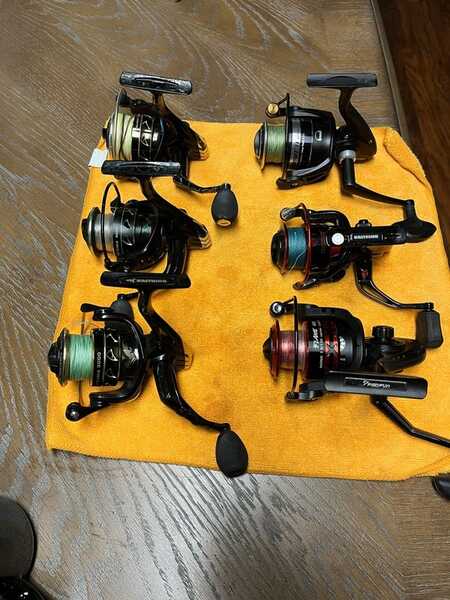 Fishing Reels, Lures For Sale, Two Rod & Reel Bait Casters For $123 In  Anderson, SC