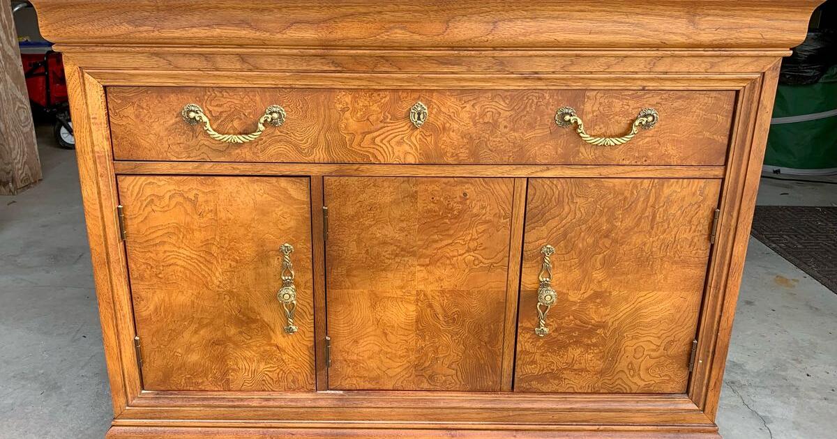 Buffet, Solid Wood wl Granite Top, Made by Thomasville for 250 in