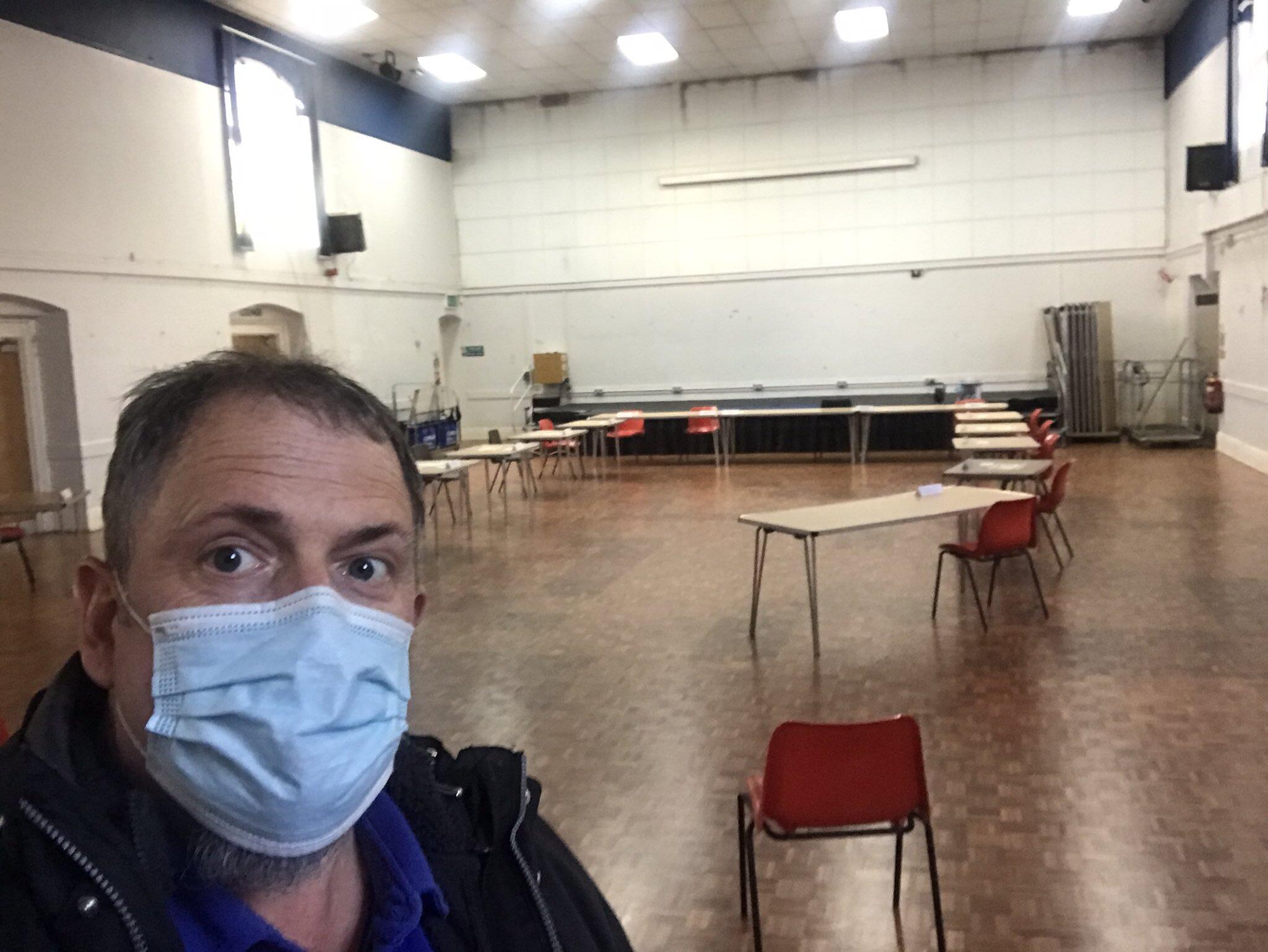 The Stanhope Hall Horncastle for the first face to face TownCouncil