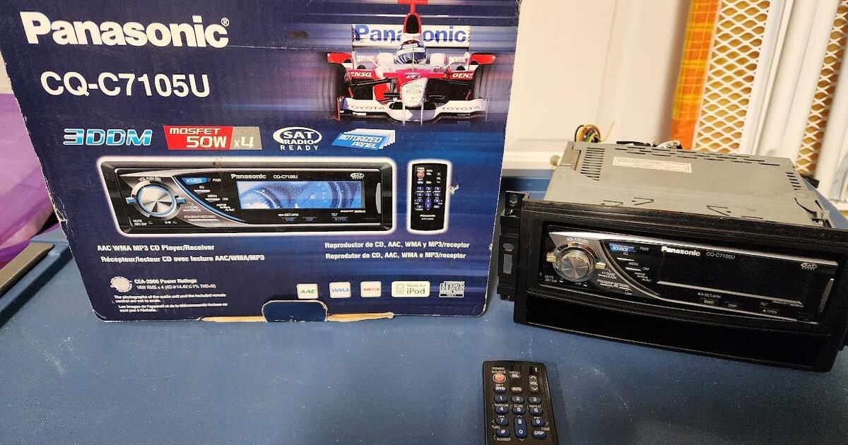 Panasonic car radio cq c7105u for 10 in ocala fl finds nextdoor