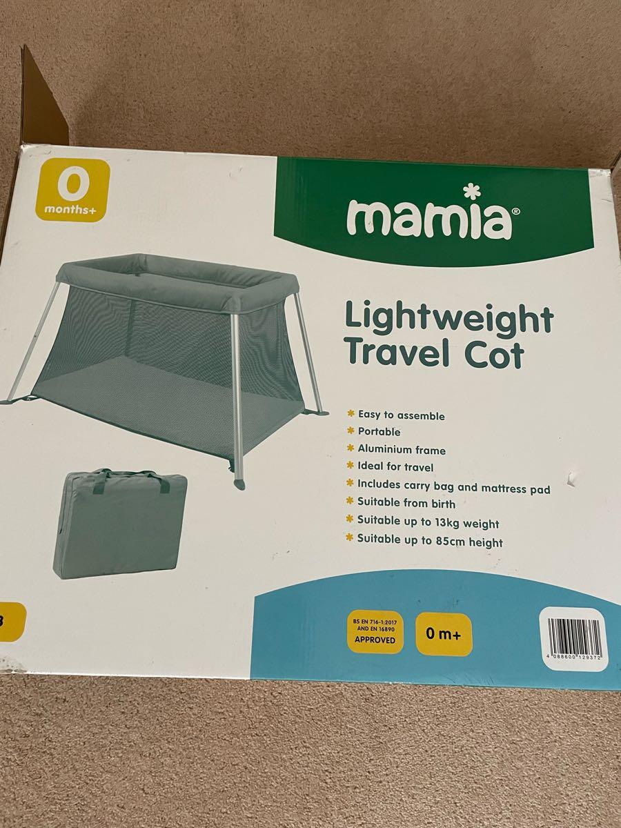 Mamia Lightweight Travel Cot With Mattress Voor 20 In Preston Engl Te Koop Gratis Nextdoor