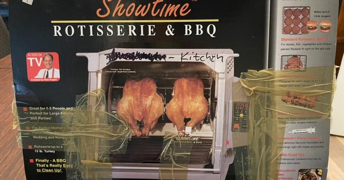 Ronco Showtime Rotisserie & BBQ for Free in Laurel, MD Finds — Nextdoor