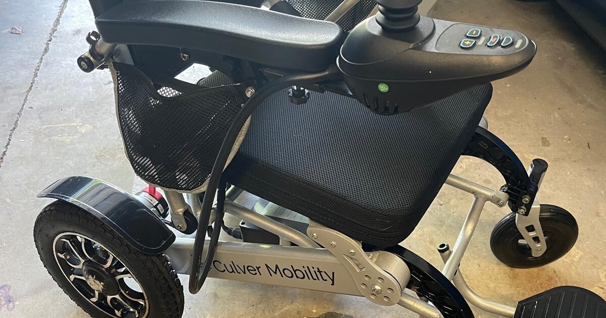 Culver Mobility All Terrain Lightweight Electric Wheelchair for 500 in