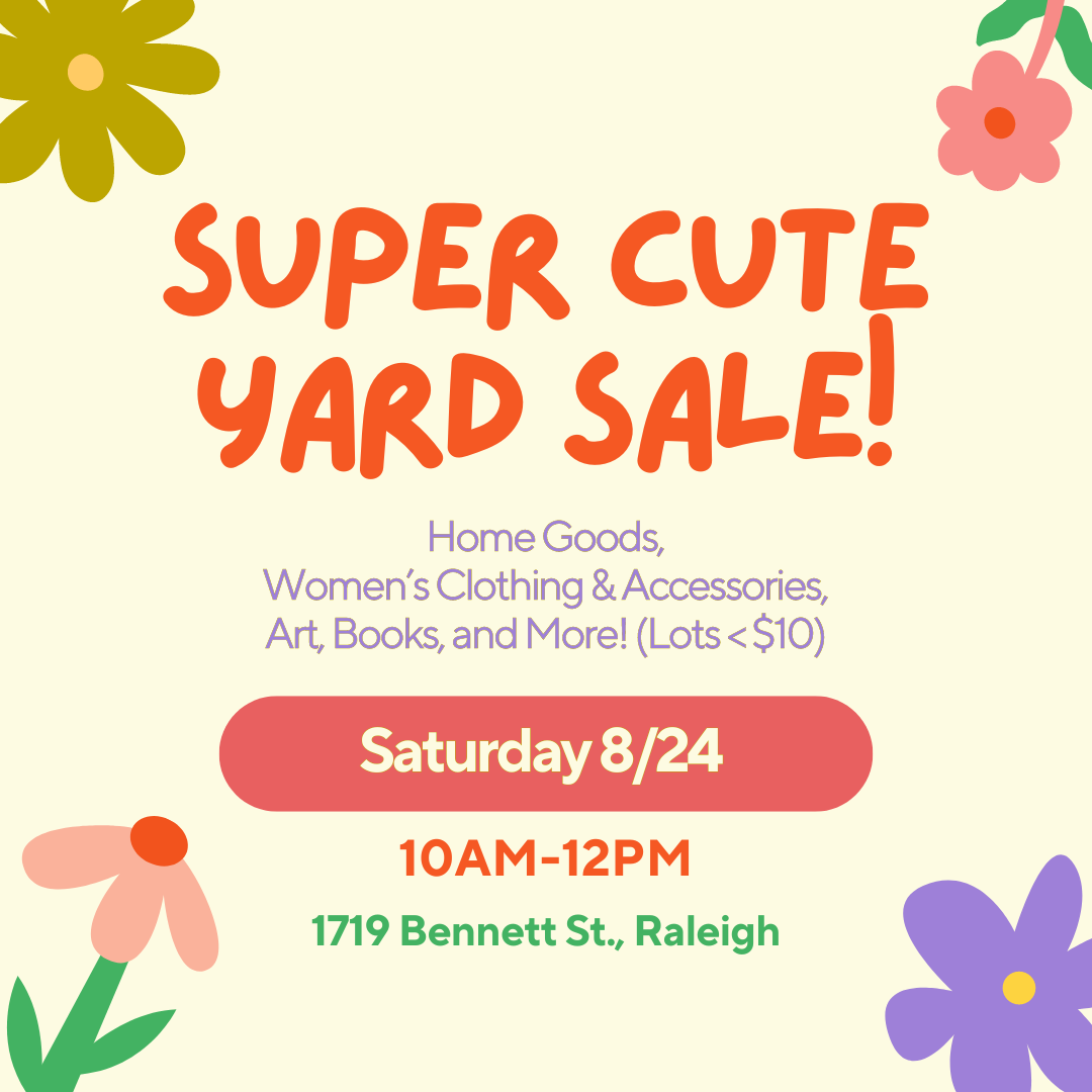 Super Cute Yard Sale!