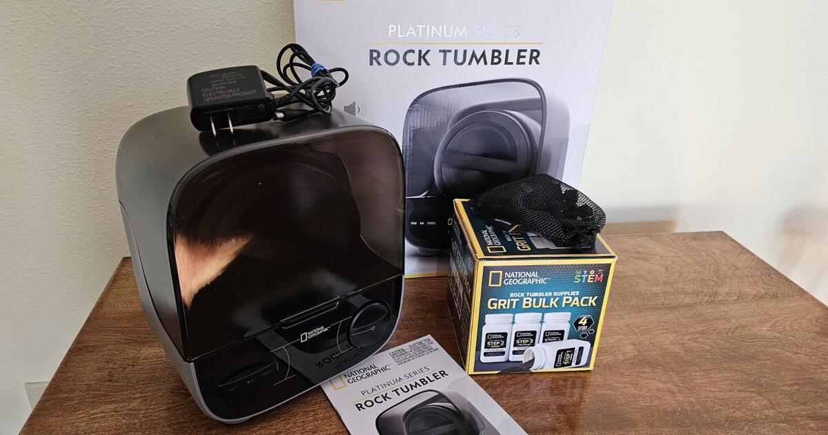 National Geographic Platinum Series Rock Tumbler for 65 in Lincoln