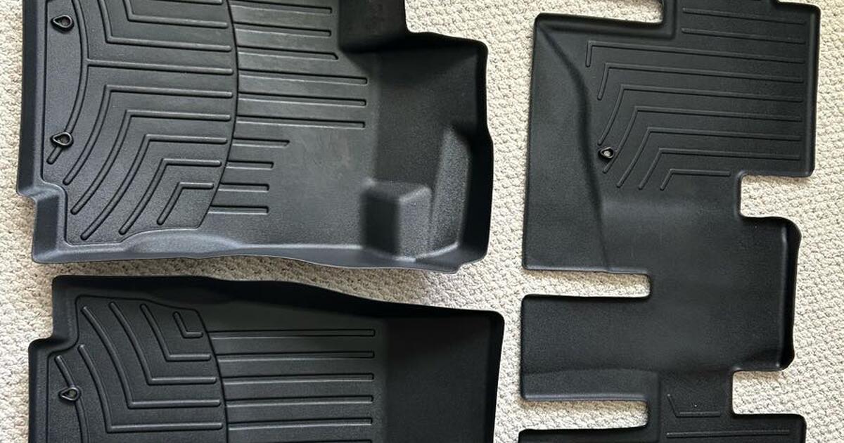WeatherTech floor liners for Nissan Pathfinder / Infiniti QX60 for 40