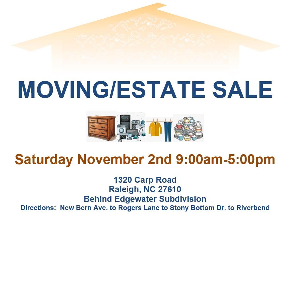 Moving Sale