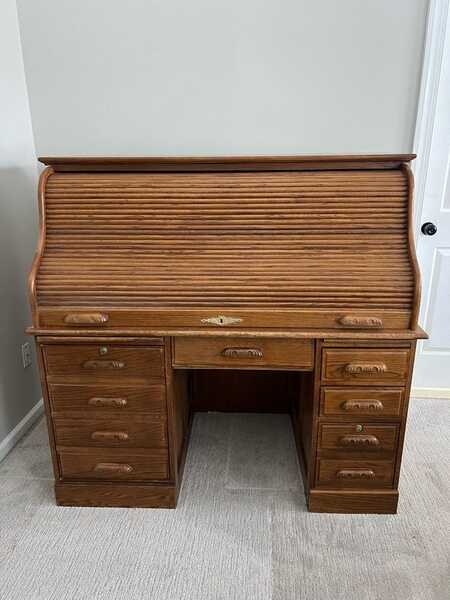 Computer roll top desk for Free in Kinnelon, NJ | For Sale & Free ...