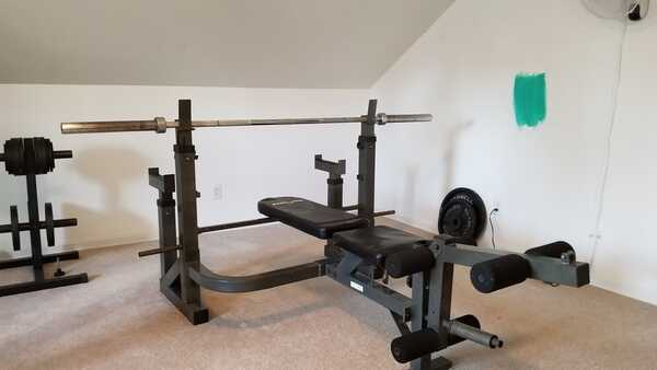 Power Zone By Legacy Weight Bench plates bars NOT Incl. For 200 In Greensboro NC For Sale Free Nextdoor