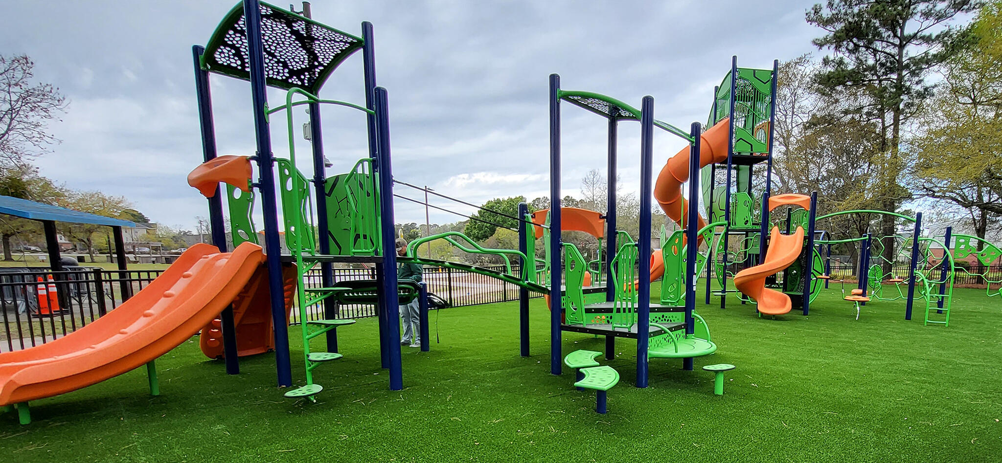 The playground at Myrtle Beach’s Futrell Park is the first in the city