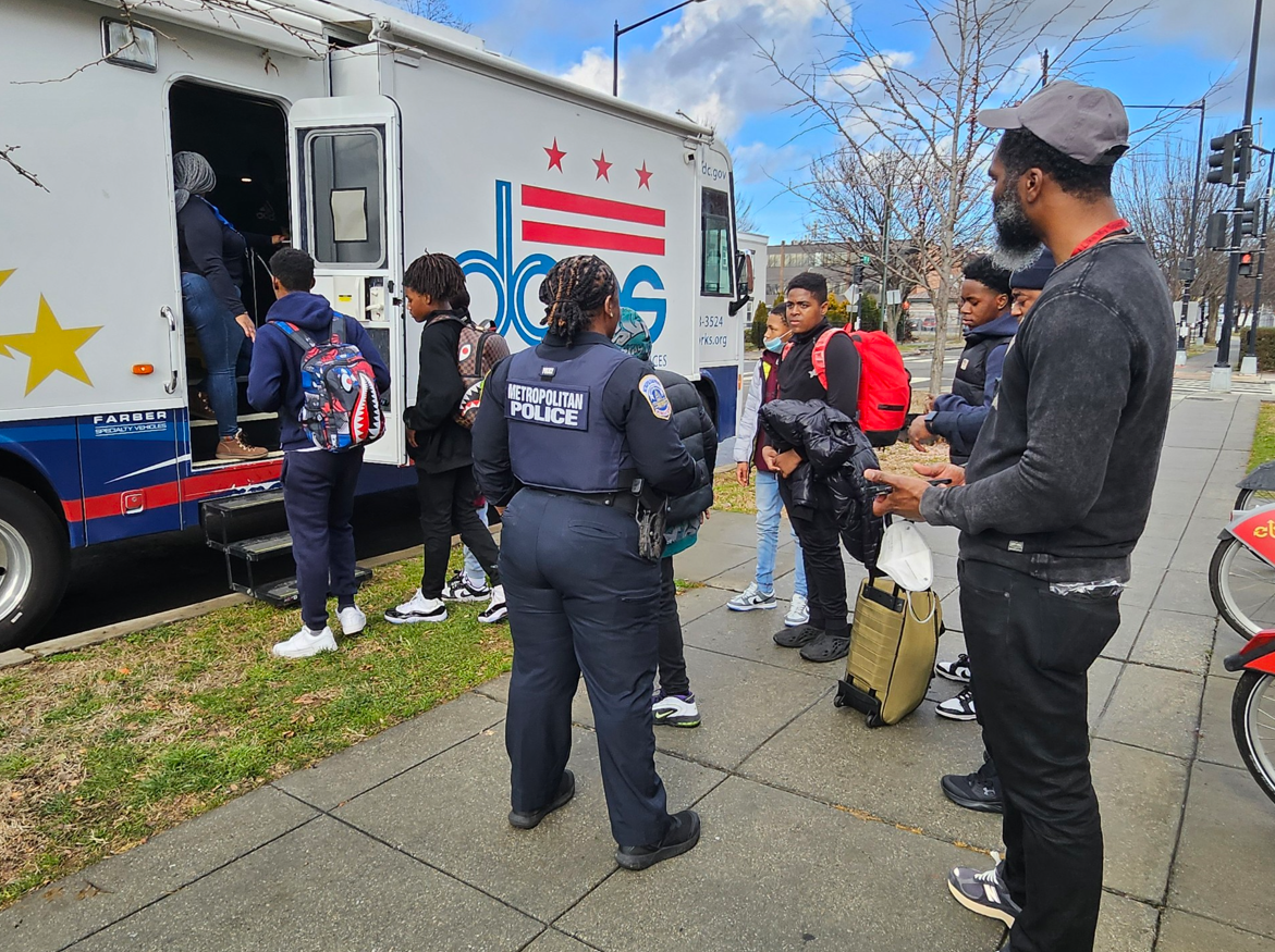 The Fifth District outreach team worked with multiple government