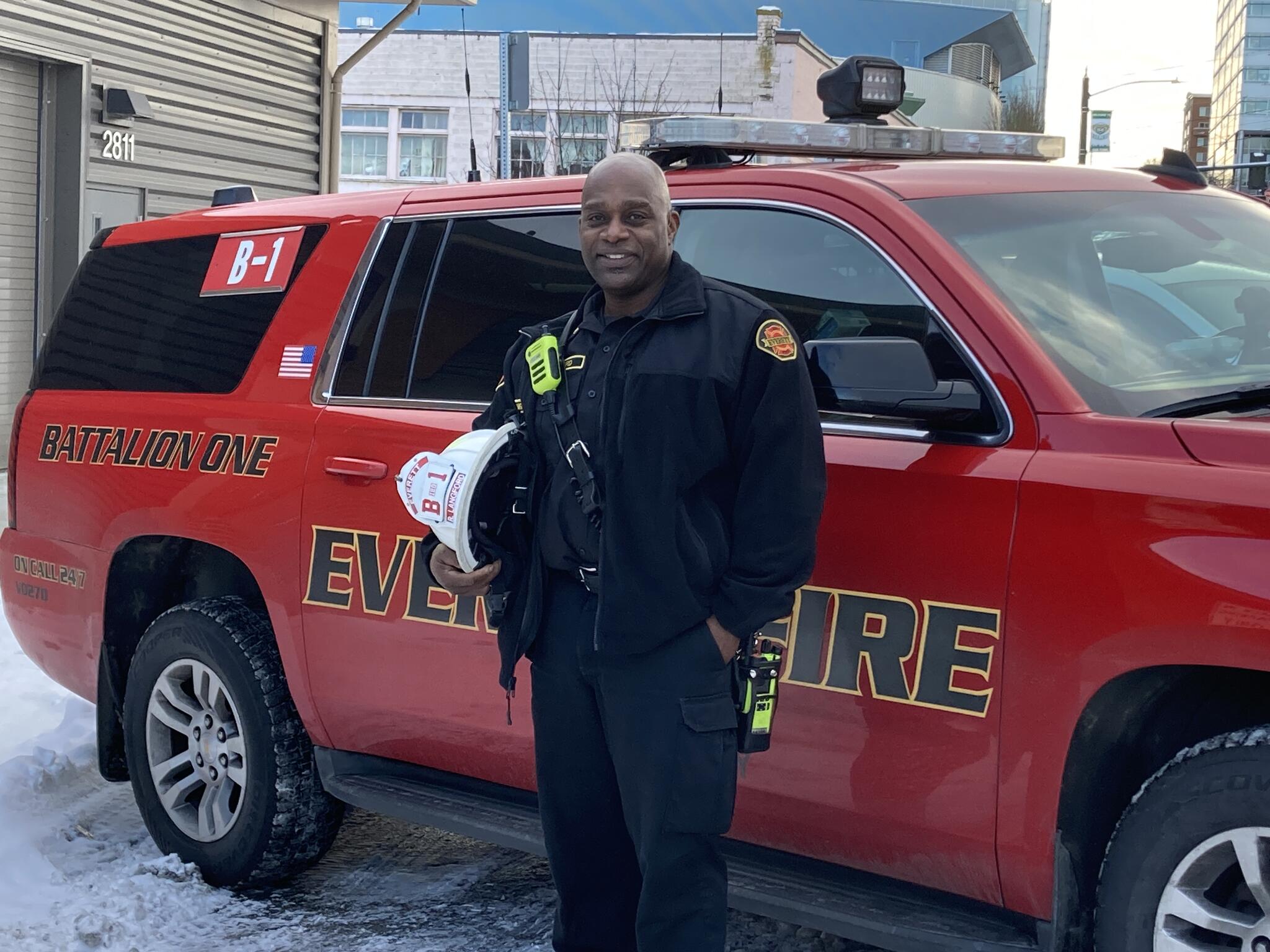Congratulations, Chief Langford ! (Everett Fire Emergency Management