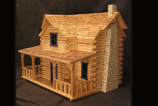 Shenandoah log discount cabin dollhouse