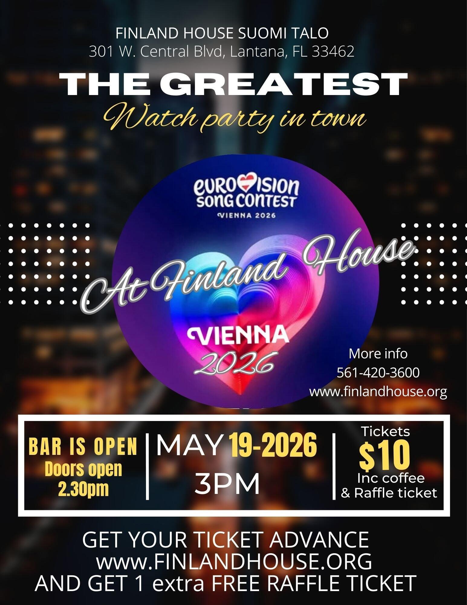 Finland House Eurovision 2026 Songfest