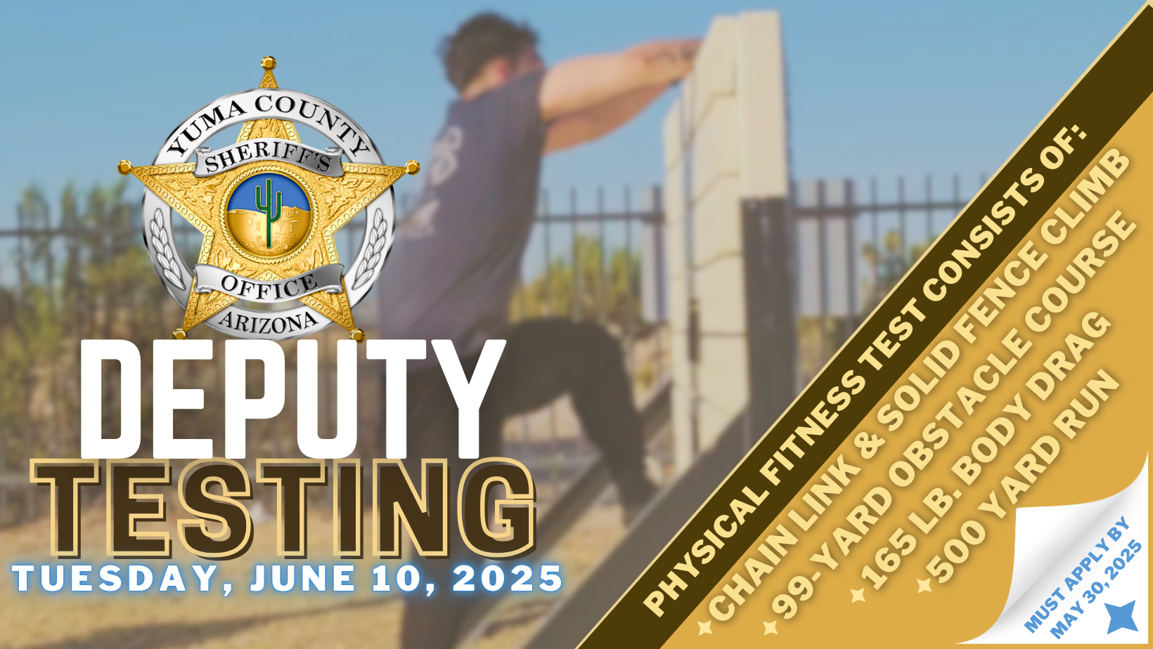 Now Hiring 🚨Deputy Sheriff (Yuma County Sheriff's Office) — Nextdoor