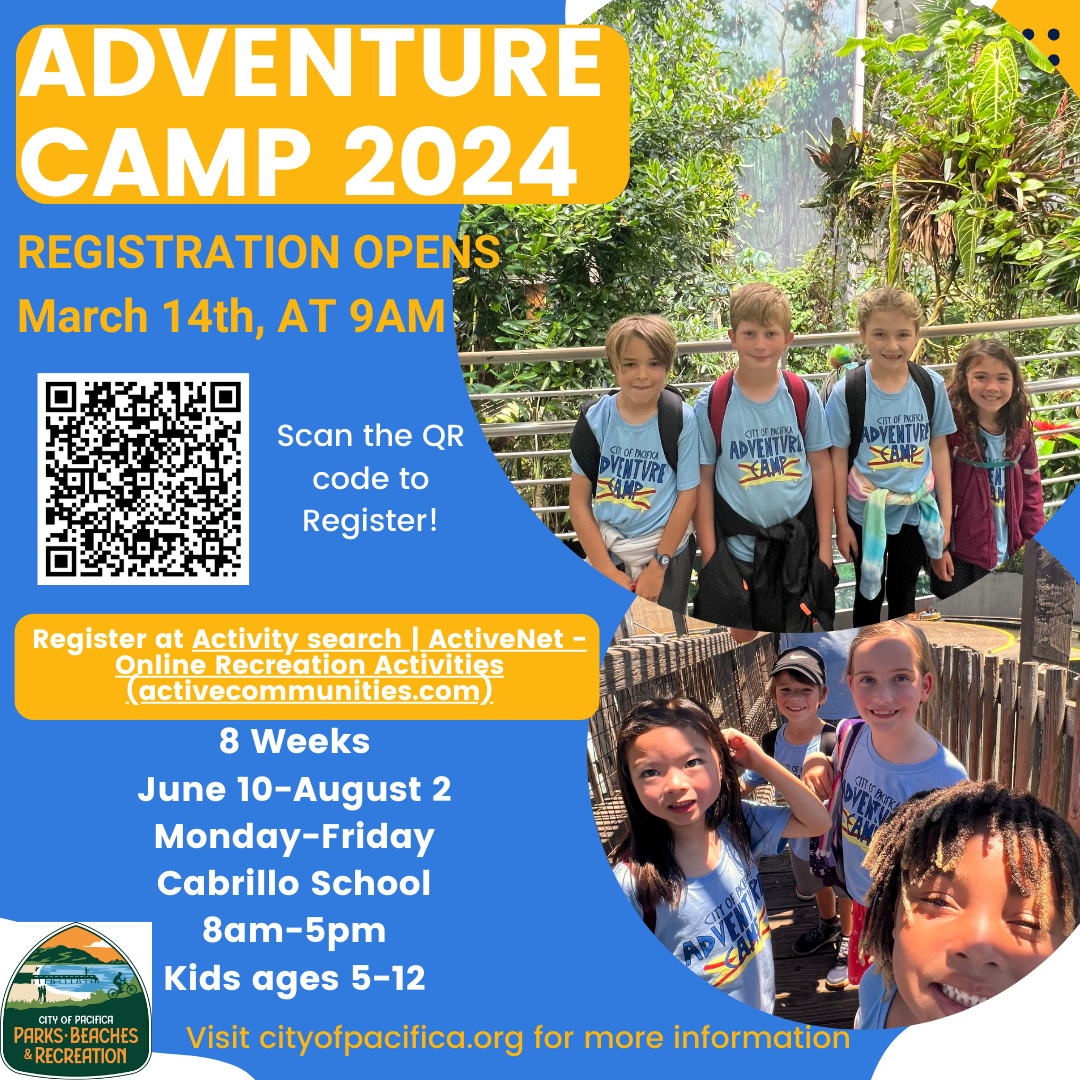 Mark your calendars because registration for Adventure Camp is