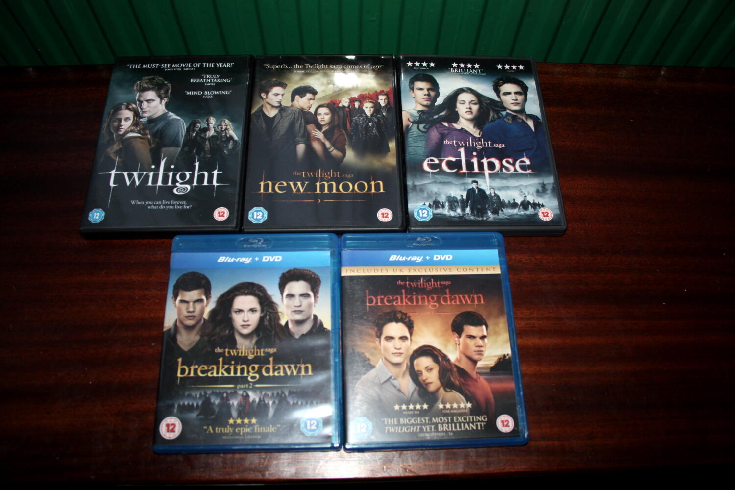 Twilight Saga Set Of 5 Discs For £8 In Colchester, Engl& | For Sale & Free  — Nextdoor