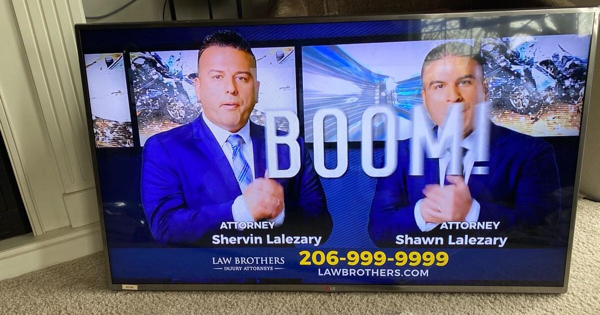 47 inch LG high def TV for Free in Bellevue, WA For Sale & Free