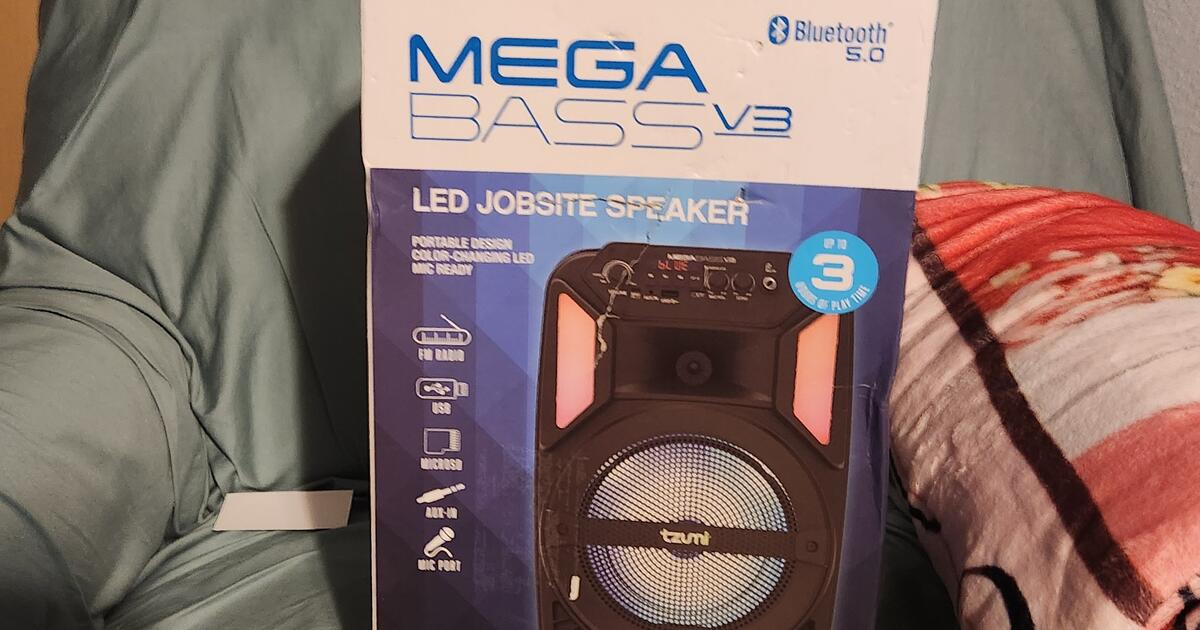 How To Charge Megabass Led Jobsite Speaker