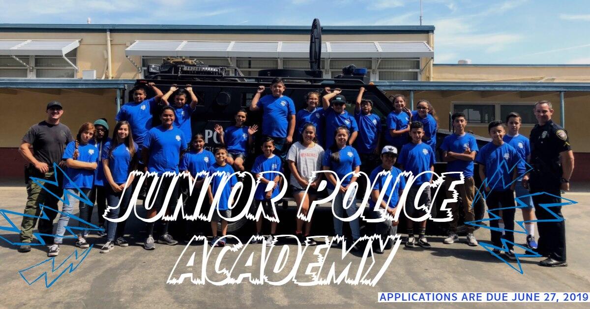 APPLICATIONS NOW AVAILABLE: Junior Police Academy 2019 (Oxnard Police ...