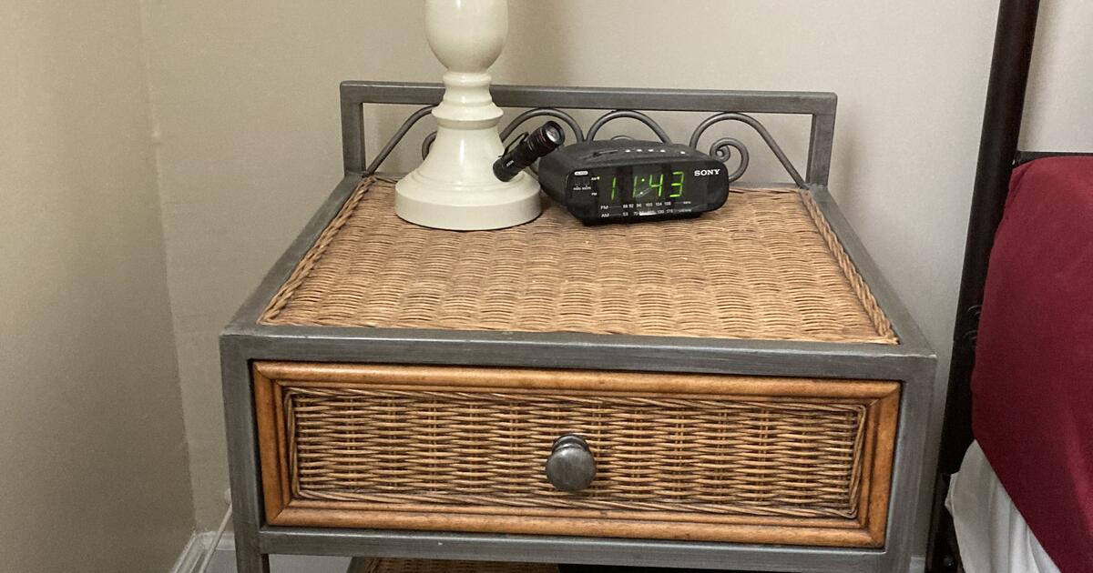 PIER ONE NIGHTSTANDS (2)RATTANMIRANDA COLLECTION for 40 in Brick, NJ