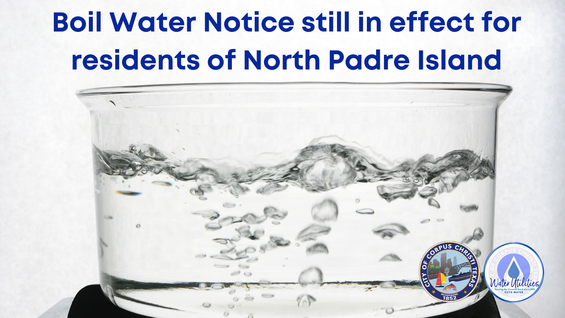 Water pressure returning to normal on North Padre Island but boil water
