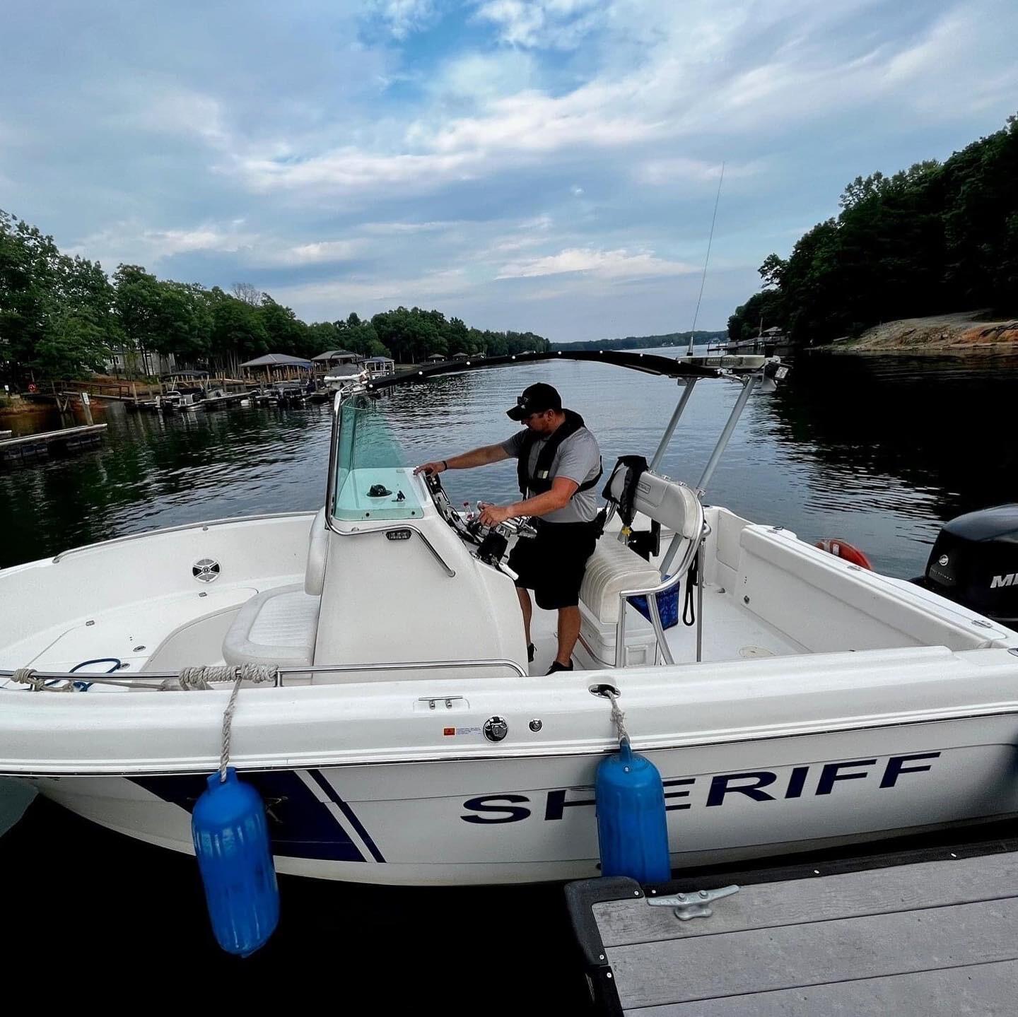 ⭐️Sheriff’s Office Spotlight 🛥 Deputy Josh Sawyer (Catawba County
