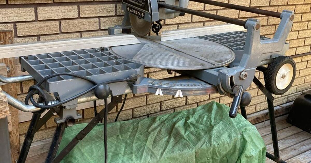 Delta Sawbuck frame & trim Saw for 50 in Longmont, CO For Sale