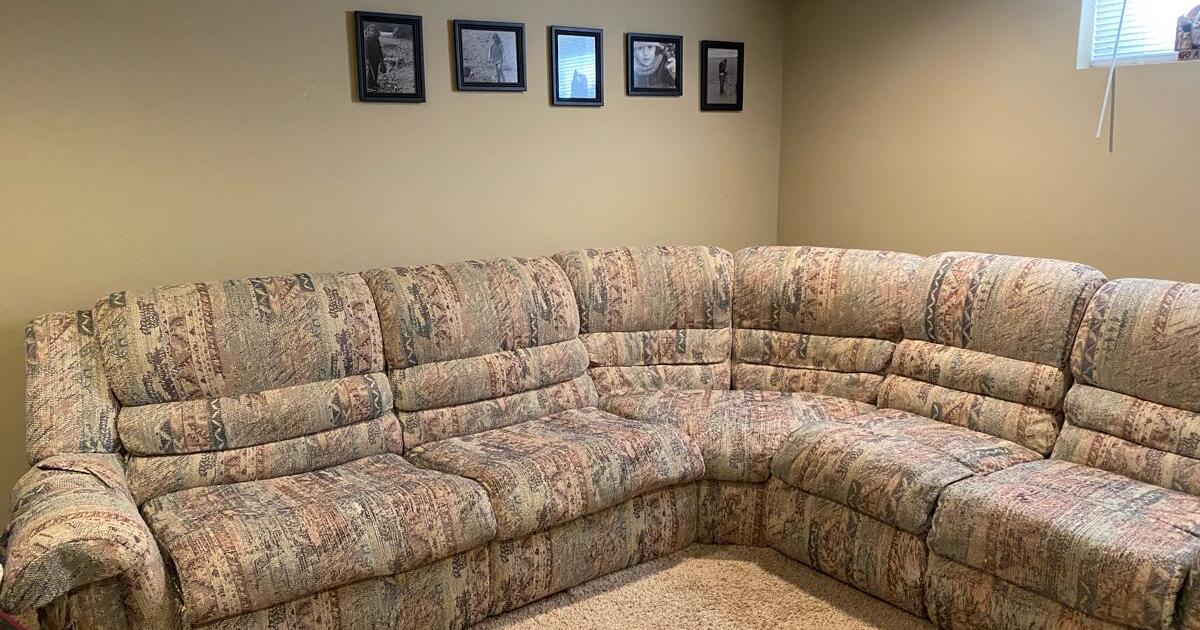Sectional sleeper/recliner couch for Free in Minneapolis, MN Finds