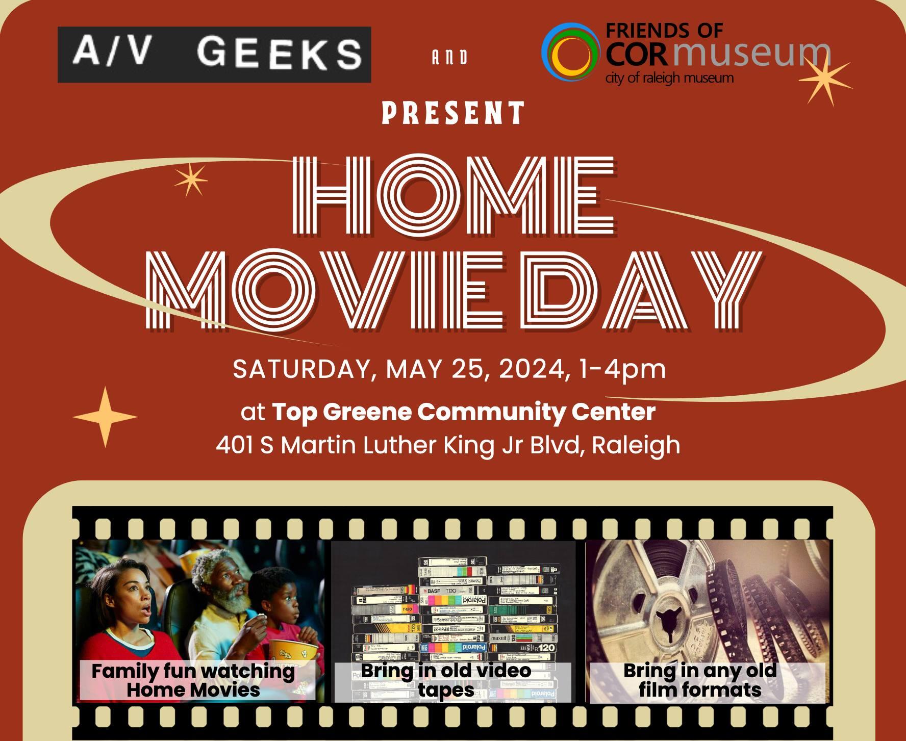 Home Movie Day Raleigh!