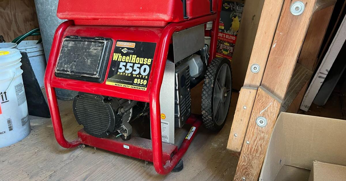 Wheelhouse 5550 Generator 8550 Sure Watts For $250 In Port Townsend, WA ...