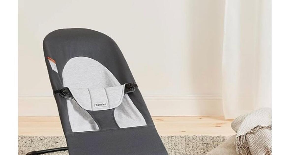 Babybjorn Bouncer Balance Soft - Cotton/Jersey (Dark Grey/Grey) main image 0