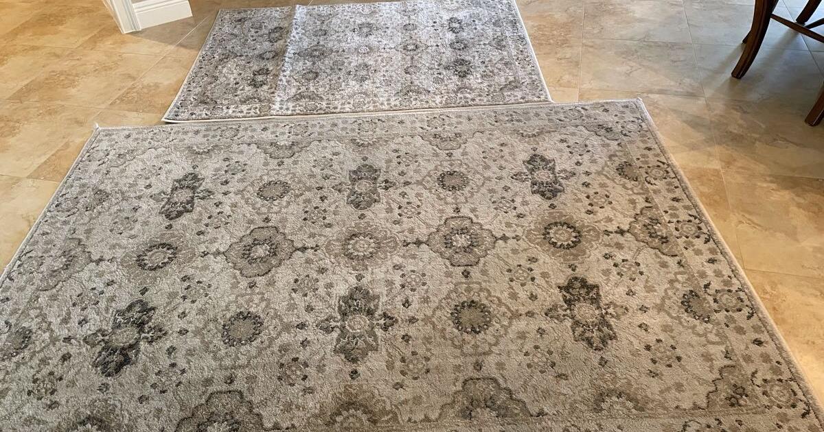 Two area rugs for 90 in The Villages, FL For Sale & Free — Nextdoor