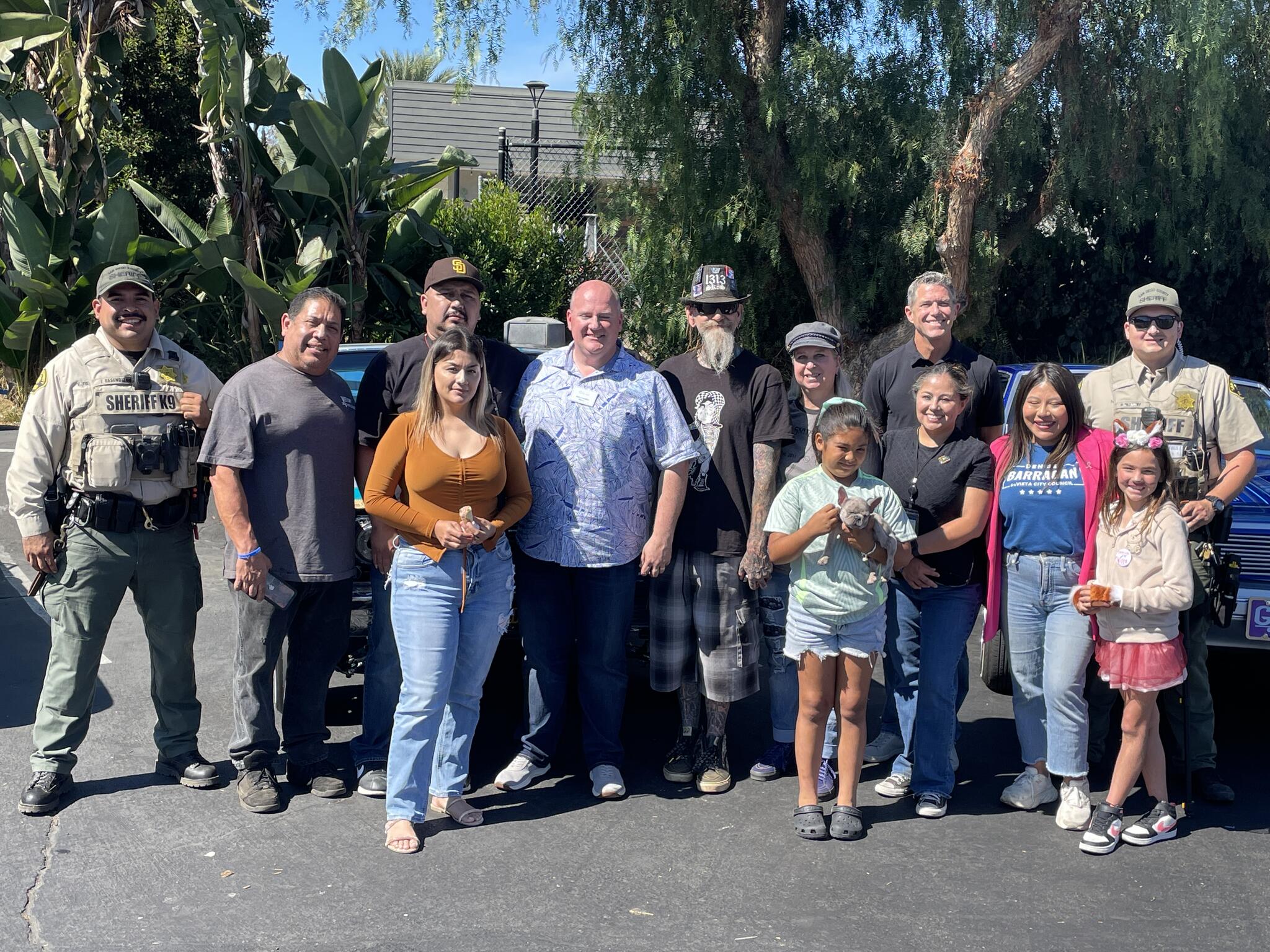 @SDSOVista wants to thank @cityofvista and Pepper Tree Frosty in Vista